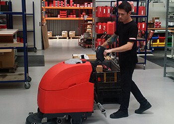 Floor Scrubber at Hilti