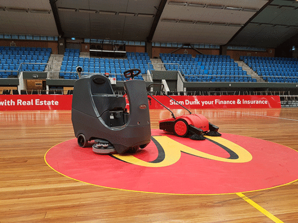 Floor Cleaning Equipment for Sports Centre
