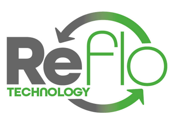 Recycled Plastic Reflo Logo