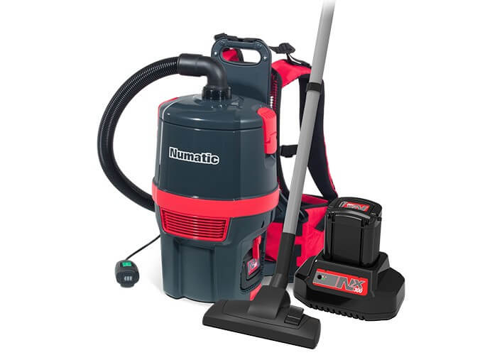 Numatic 5 Litre 36V Battery Backpack Vacuum Proquip NZ