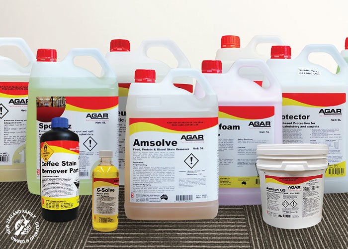 AGAR carpet cleaning chemicals